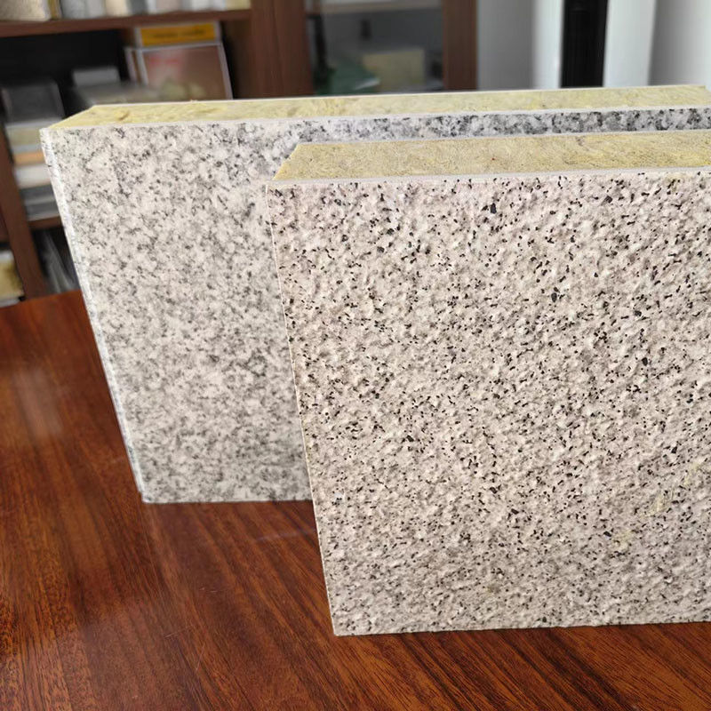 Ceramic Sheet Polyurethane Wall Insulation , Rockwool Exterior Wall