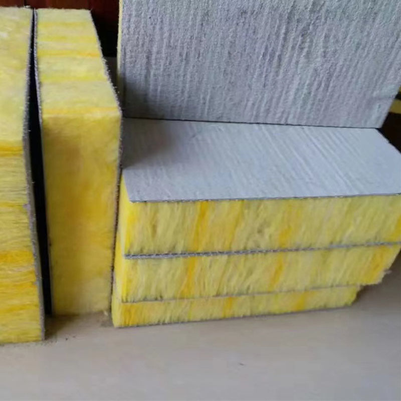 Sound Rockwool Insulation Fire Rating Class A1 Thermal Insulation Board