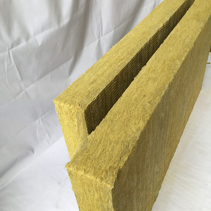 Customized Rockwool Board Insulation , Rigid Rockwool Panels