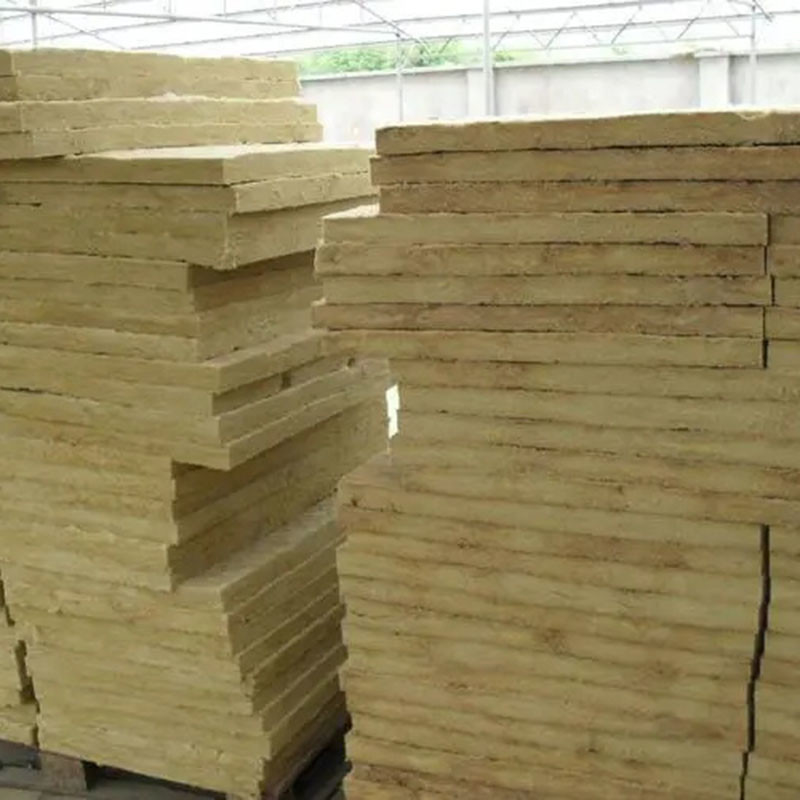 150kPa Compressed Rockwool Insulation Board 40kg/M3180kg/M3
