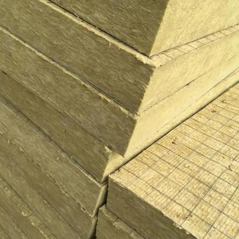 150kPa Compressed Rockwool Insulation Board 40kg/M3180kg/M3