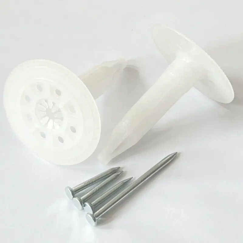 Plastic Wall Anchors Insulation Nail Anchor System With Customizable ...